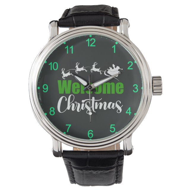 Relógio Bem-vindo Natal-85101 (Frente)