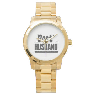 Relógio Best Husband In An Unsupporting Role-GOLD WATCH