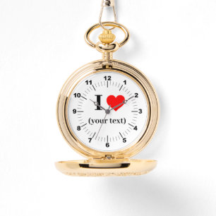 Relógio BESTSELLER! Dourado Pocket Watch - Custom I ❤️