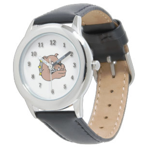 Relógio Bezel Stainless Steel Watch/Bull Dog