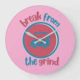 Relógio BFTG de Carrinho de Golfe Rosa