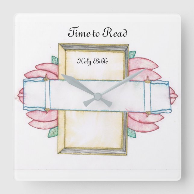 Relógio bíblia (Frente)