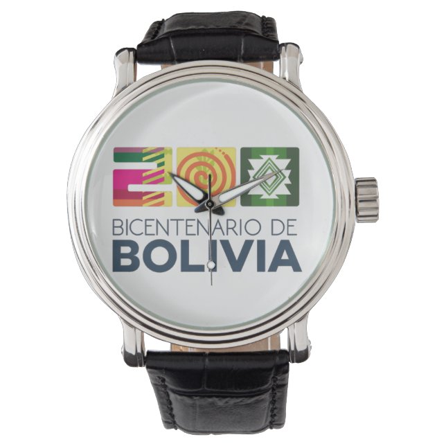 Relógio bicentenario Bolivia (Frente)