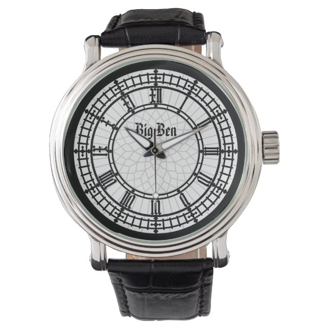 Relógio Big Ben Watch - Prata (Frente)