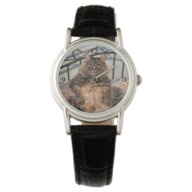 Relógio Big Huggable Cat Watch (Frente)