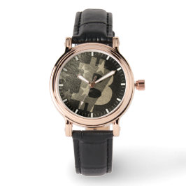 Relógio Bitcoin America ₿ (Vintage) Watch