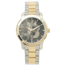 Relógio Bitcoin America ₿ (Vintage) Watch