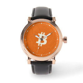 Relógio Bitcoin Classic Orange (Neuron)
