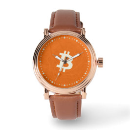 Relógio Bitcoin Classic Orange (Neuron)