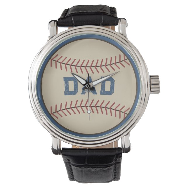 Relógio Blue Baseball Dad Watch (Frente)