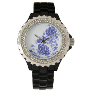 Relógio Blue Peony Watch