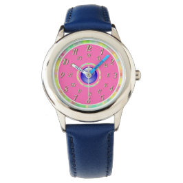 Relógio Blue Pink Watch