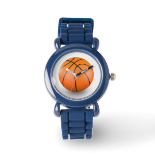 Relógio bola de basquete giro 3D