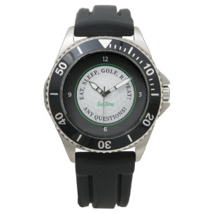 Relógio Bola de Golfe Personalizada Masculina Esportes Gol