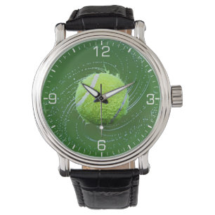 Relógio Bola Tênis amarela personalizada