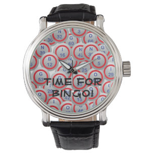 Relógio Bolas do Bingo