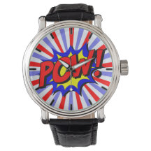 Bold Comic-Style POW! Pop Art