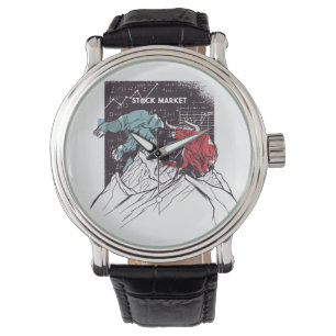 Relógio Bolsa de Valores da Bull de combate à fraude
