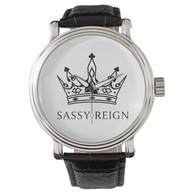 Relógio Bolsa Tote Sassy Reign  (Frente)