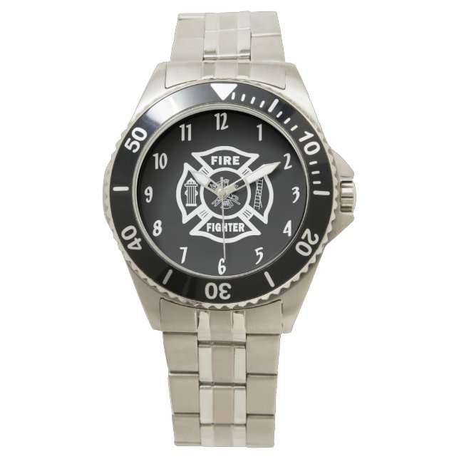 Relógio Bombeiro Maltês Wristwatch (Frente)