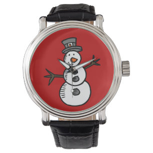 Relógio Boneco de neve