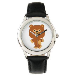 Relógio Bonito Urso de Cartoons Assertivo