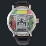 Relógio boombox reggae<br><div class="desc"></div>