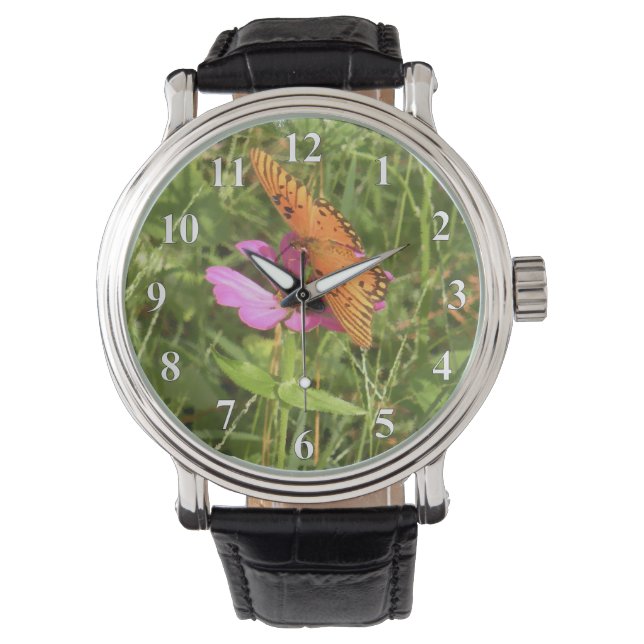 Relógio Borboleta com Zinnia Watch (Frente)