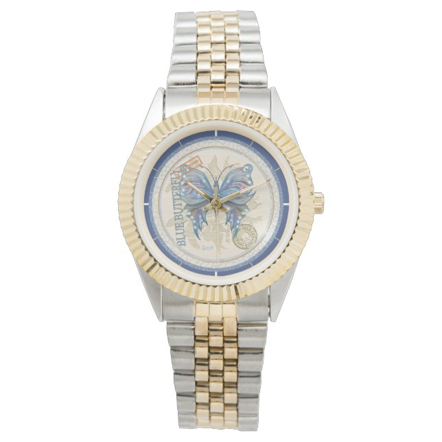 Relógio Borboleta do gabinete de criação G (Frente)