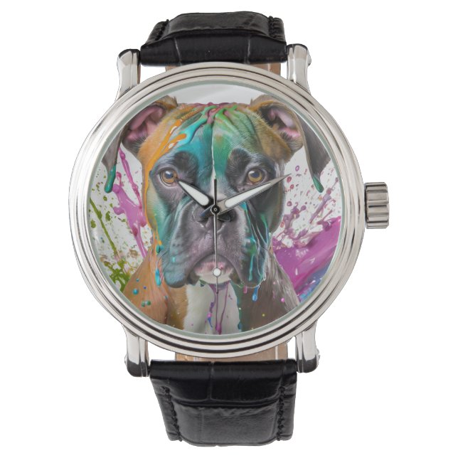 Relógio Boxer Dog (Frente)