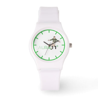 Relógio Branco Minimalista de Luxo AURA11