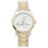 Bridesmaid Gift Elegante Monograma