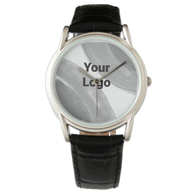 Relógio brilho roxo simples e personalizado adicionar seu  (Frente)