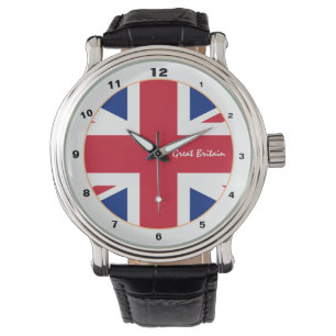 Relógio British Flag & United Kingdom Trendy fashion UK