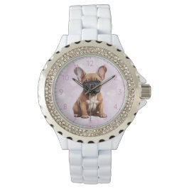 Relógio Buldogue Francês