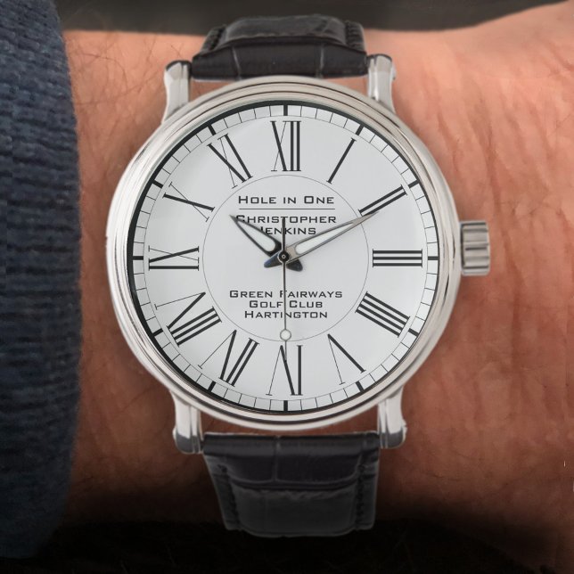 Relógio Buraco de Golfer em Uma Comemoração (Criador carregado)