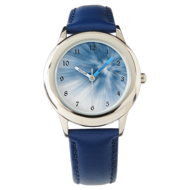 Relógio Burst of Blue Rays Watch (Frente)