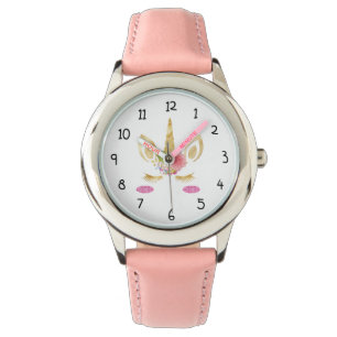 Relógio Cabeça de Unicórnio da Glittery