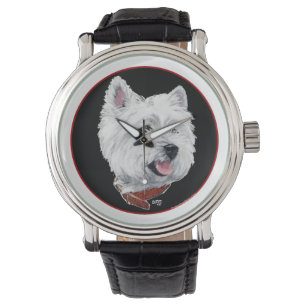Relógio Cabeça de Westie