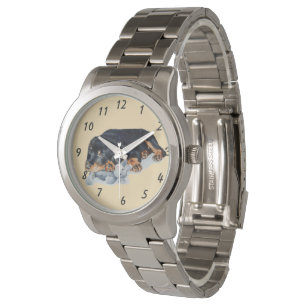 Relógio cachorrinho giro muito bonito