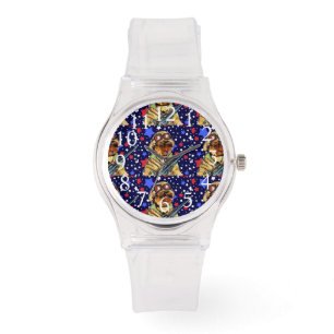 RELÓGIO CACHORRINHO YORKIE POO SOLDADO