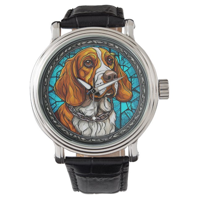 Relógio Cachorro Beagle fofo (Frente)
