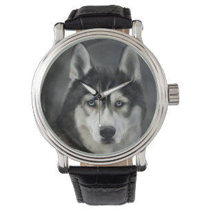 Relógio Cachorro Husky Cachorro Grande Animal Pet
