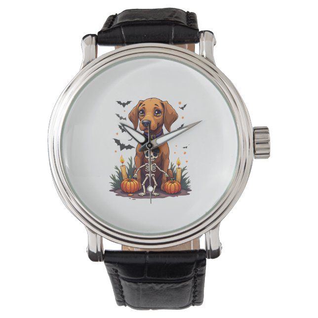 Relógio Cachorro Voodoo Vizsla (Frente)