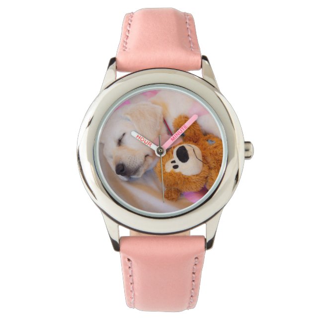 Relógio Cachorros de pãozinho 02 (Frente)