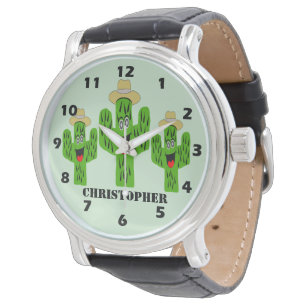 Relógio Cactus Design