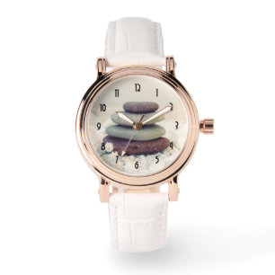 Relógio Cairo Meditativo de Pedras Empilhadas