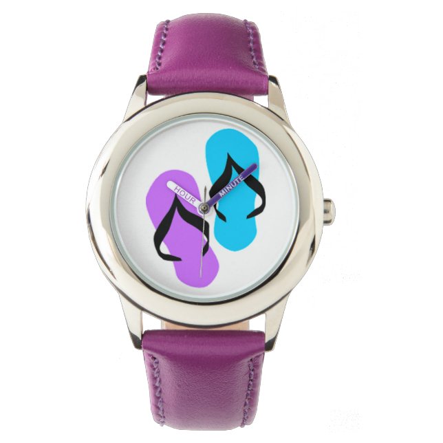 Relógio Calçados de Verão - Assista (Frente)