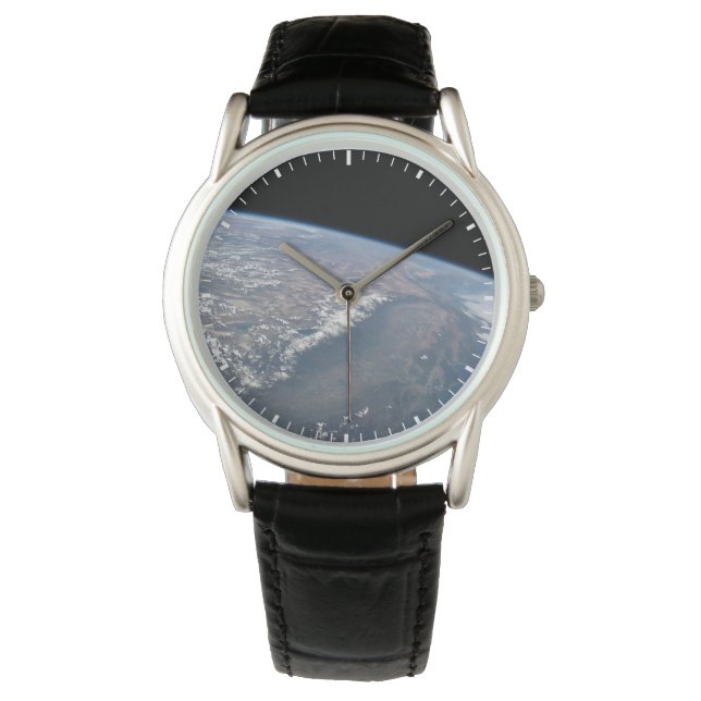 Relógio Califórnia E Nevada Como Viram Do Espaço. (Frente)