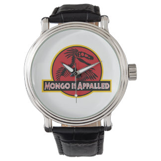 Relógio Camiseta Mongo Está Escandalizado Princesa Donut D